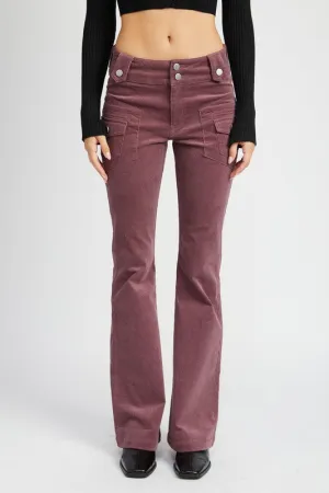 Judy Blume Low Rise Corduroy Pants