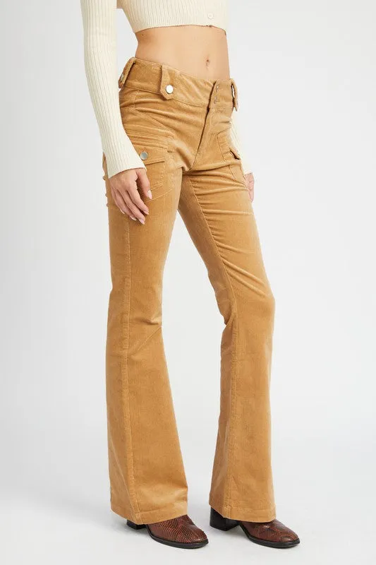 Judy Blume Low Rise Corduroy Pants