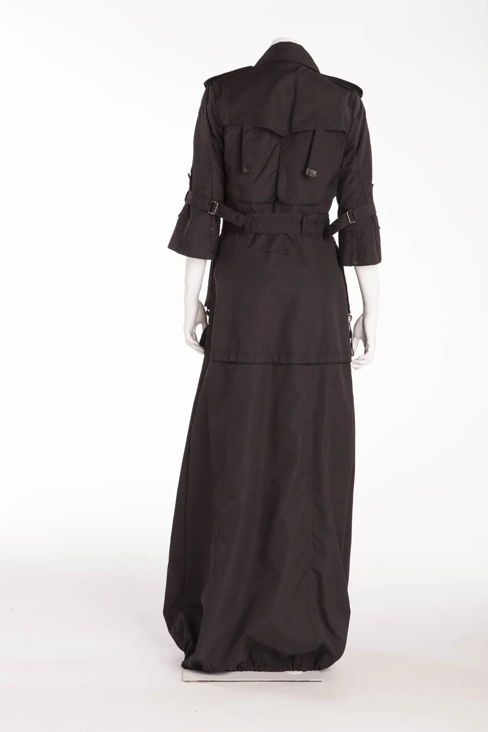 Kaufman Franco - Black Long Trench Coat - IT 44