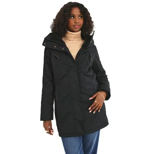 Ladies Brave Soul Vicky Long Coat