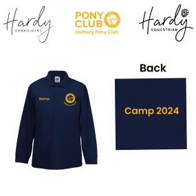 Ledbury Hunt Pony Club Long Sleeved Camp Polo Shirt 2024