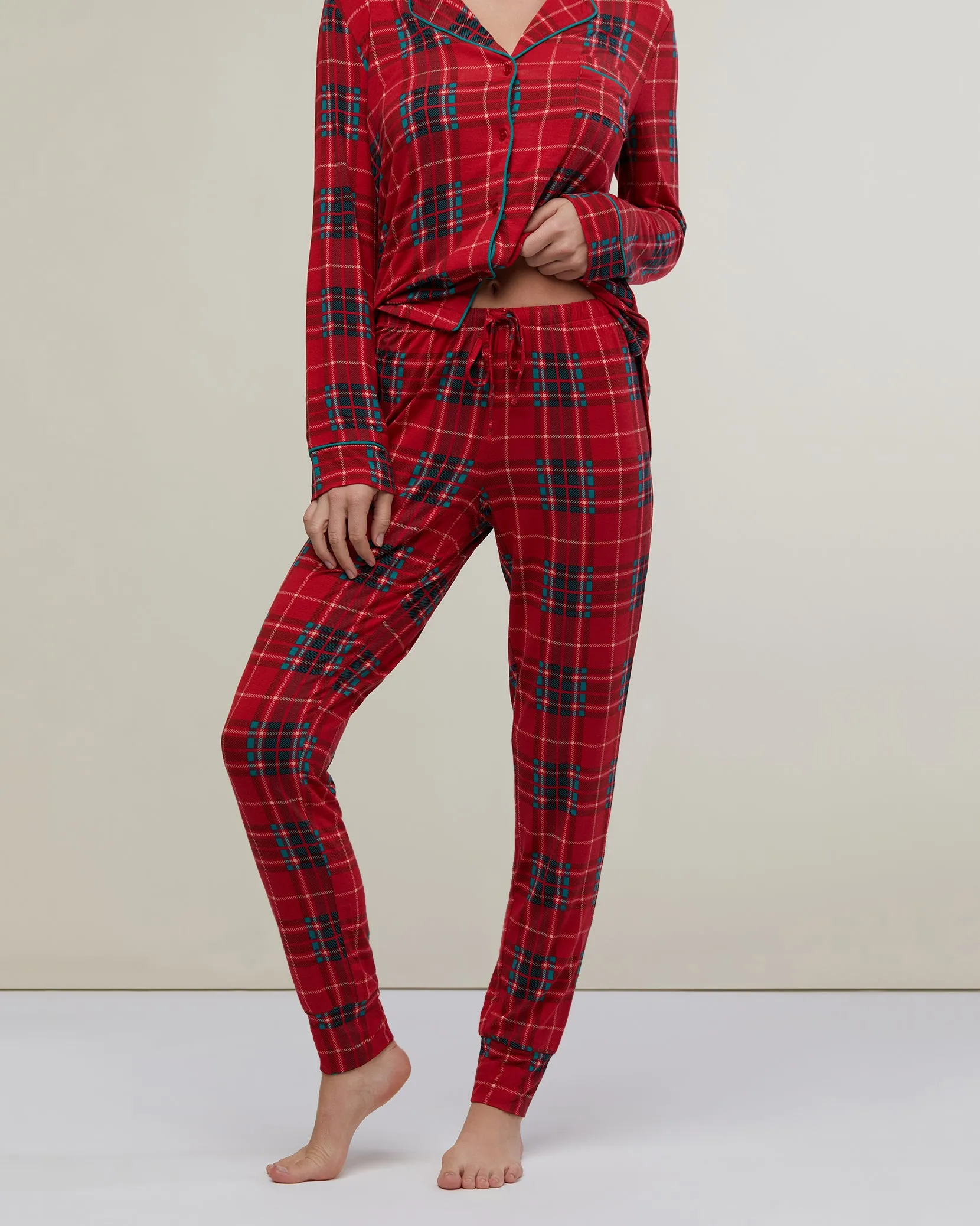 Long Sleeve Pant Jersey Pajamas