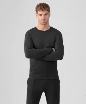 Long Sleeved T-Shirt Eyelet Edition: Black