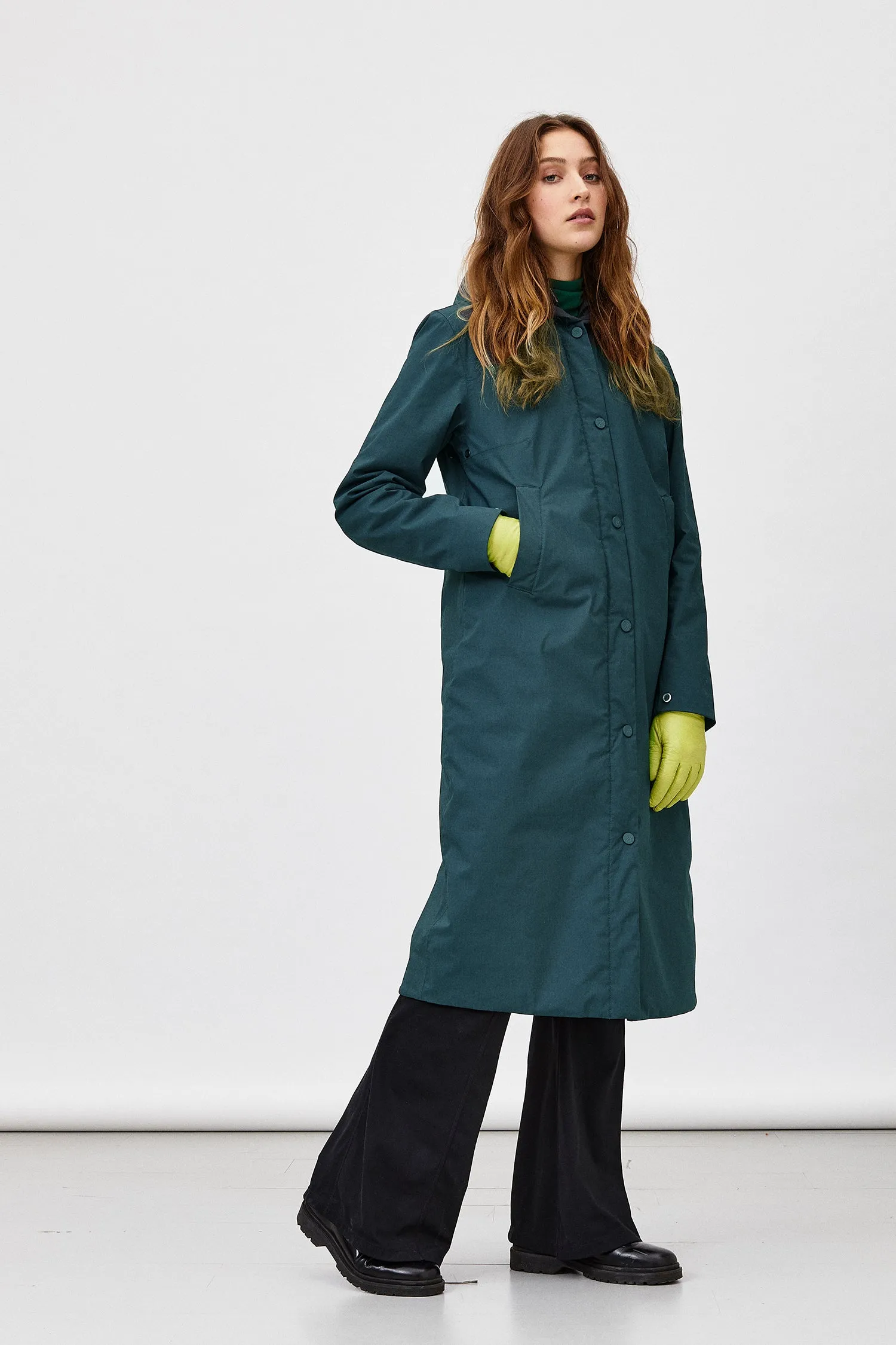 LONG TUBE SPOILER AW21 BOTTLE GREEN