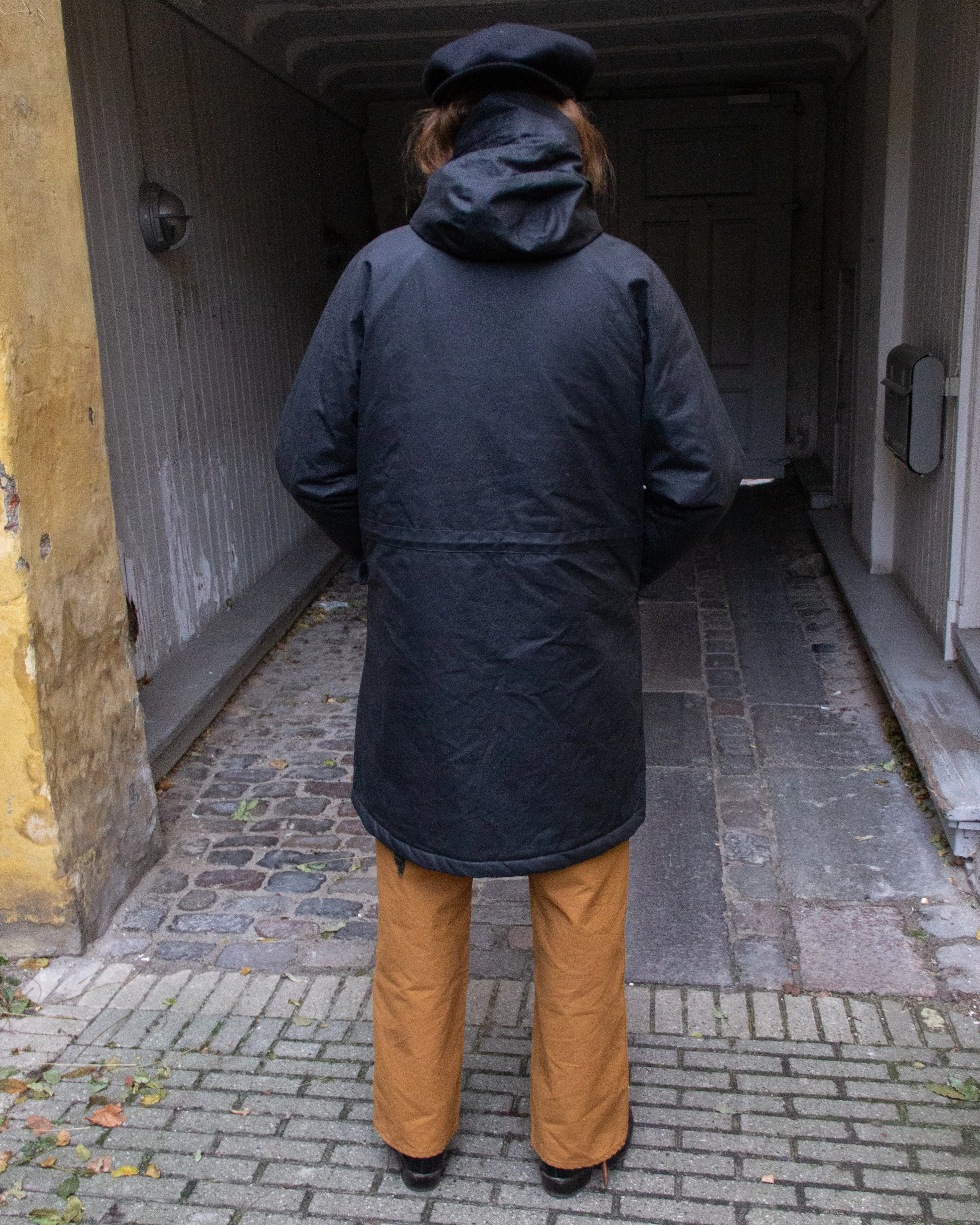 Manifattura Ceccarelli Mountain Parka in Black with Enhanced Durability