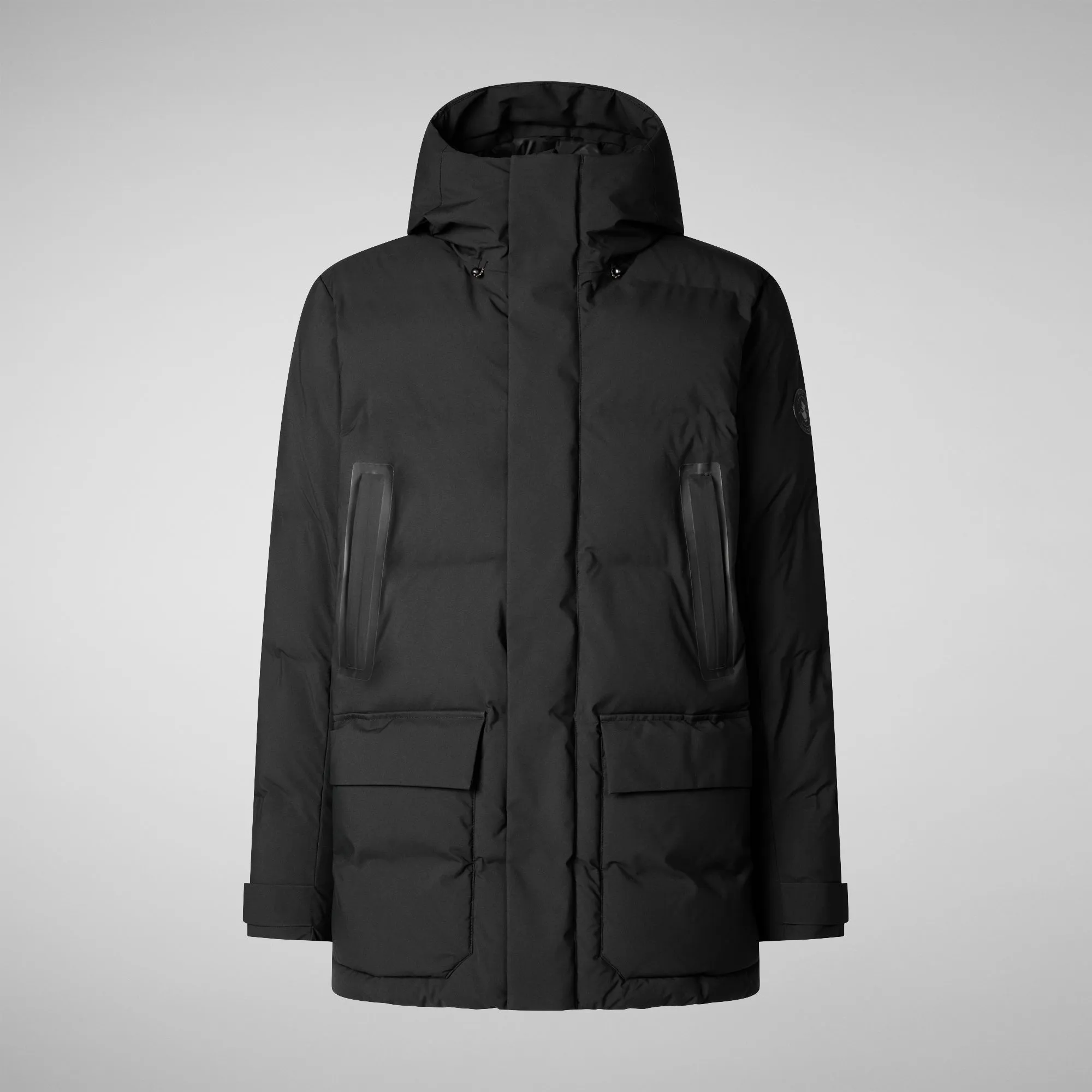 Man's hooded parka Quinlan in black