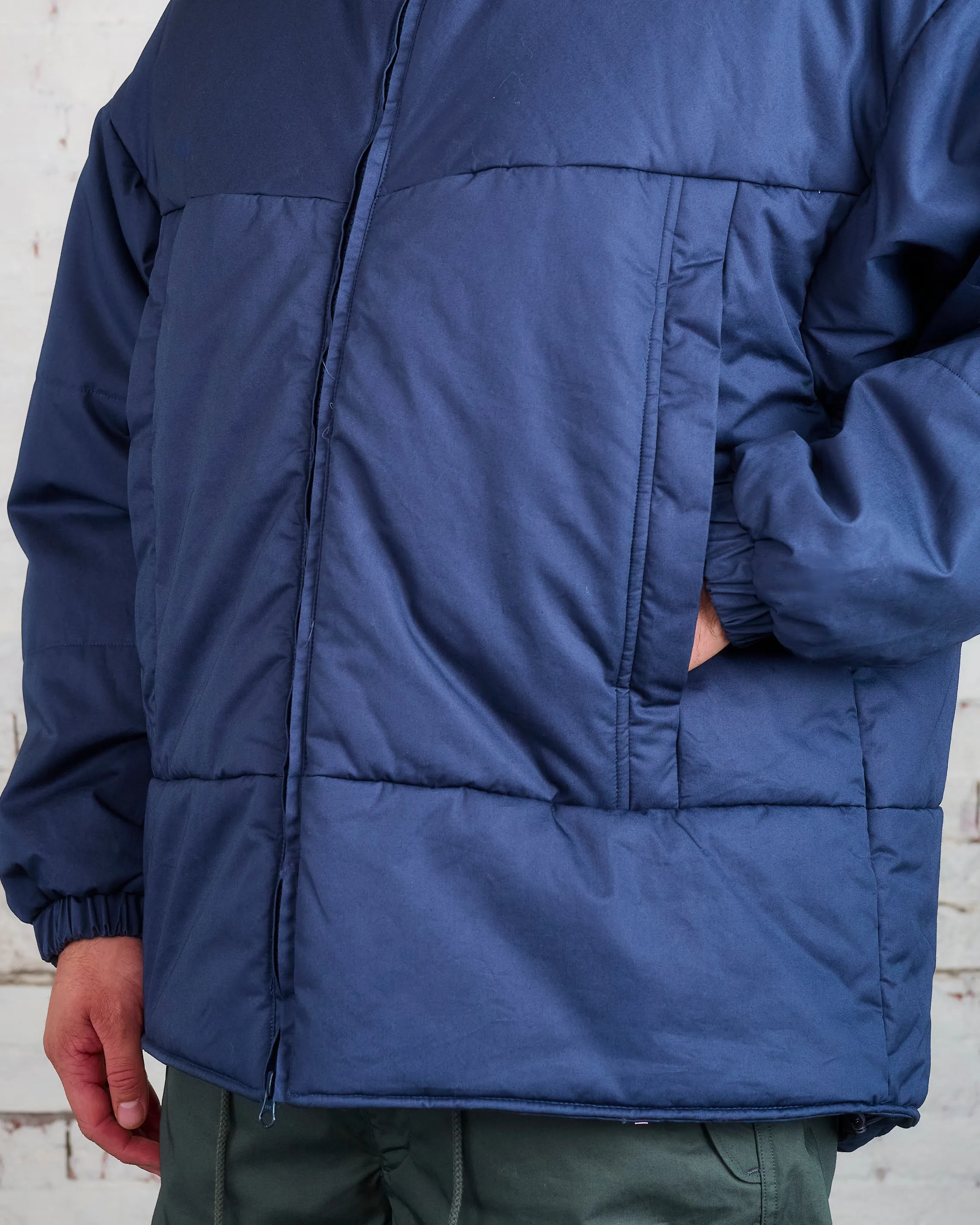 nanamica Primaloft Eco Insulation Gabardine DWR Jacket Navy