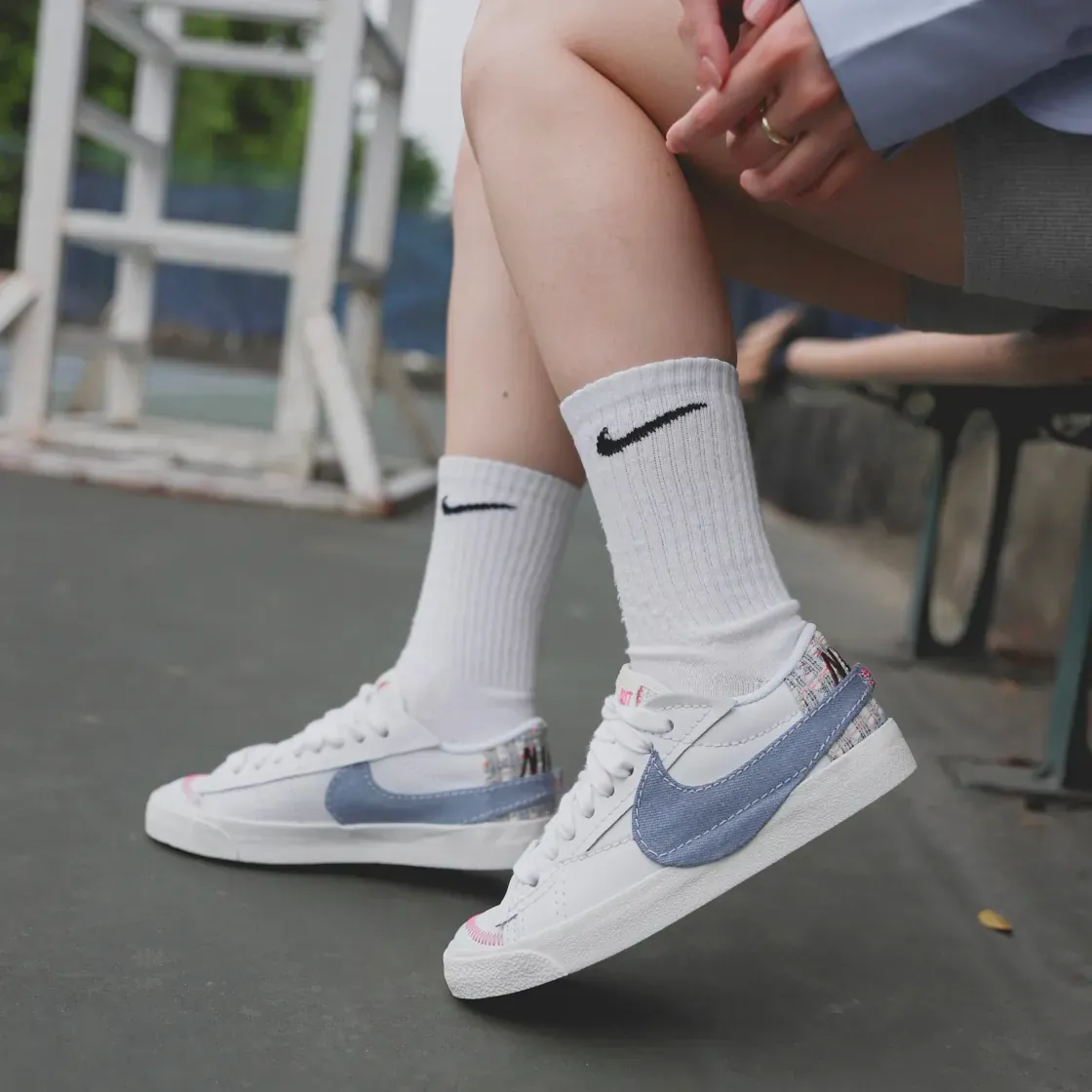 Nike Blazer Low Jumbo (Women's) [FJ7741-141]