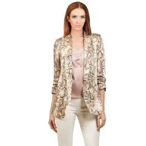 Nina Snake Print Blazer