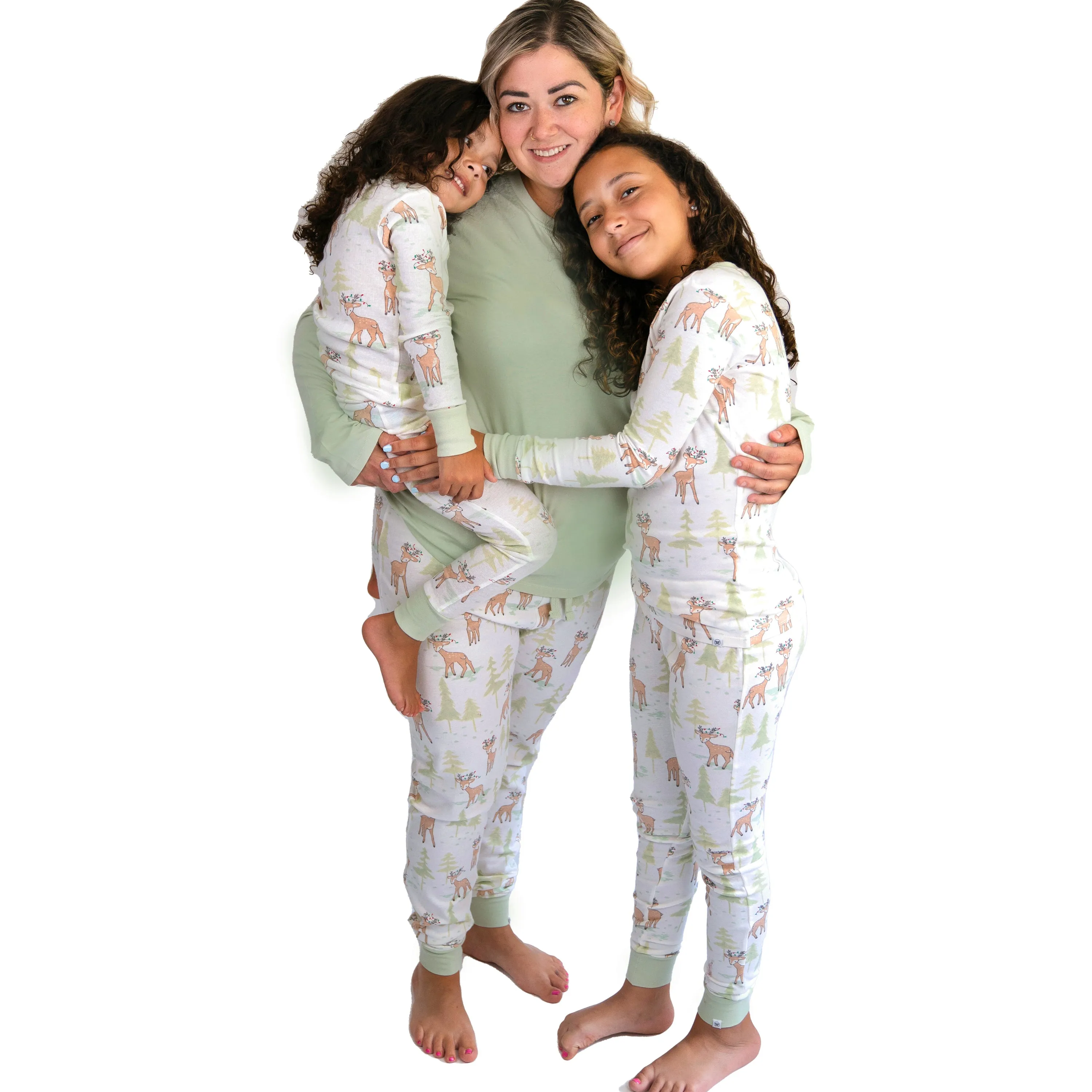 Organic Cotton Holiday Matching Family Pajamas