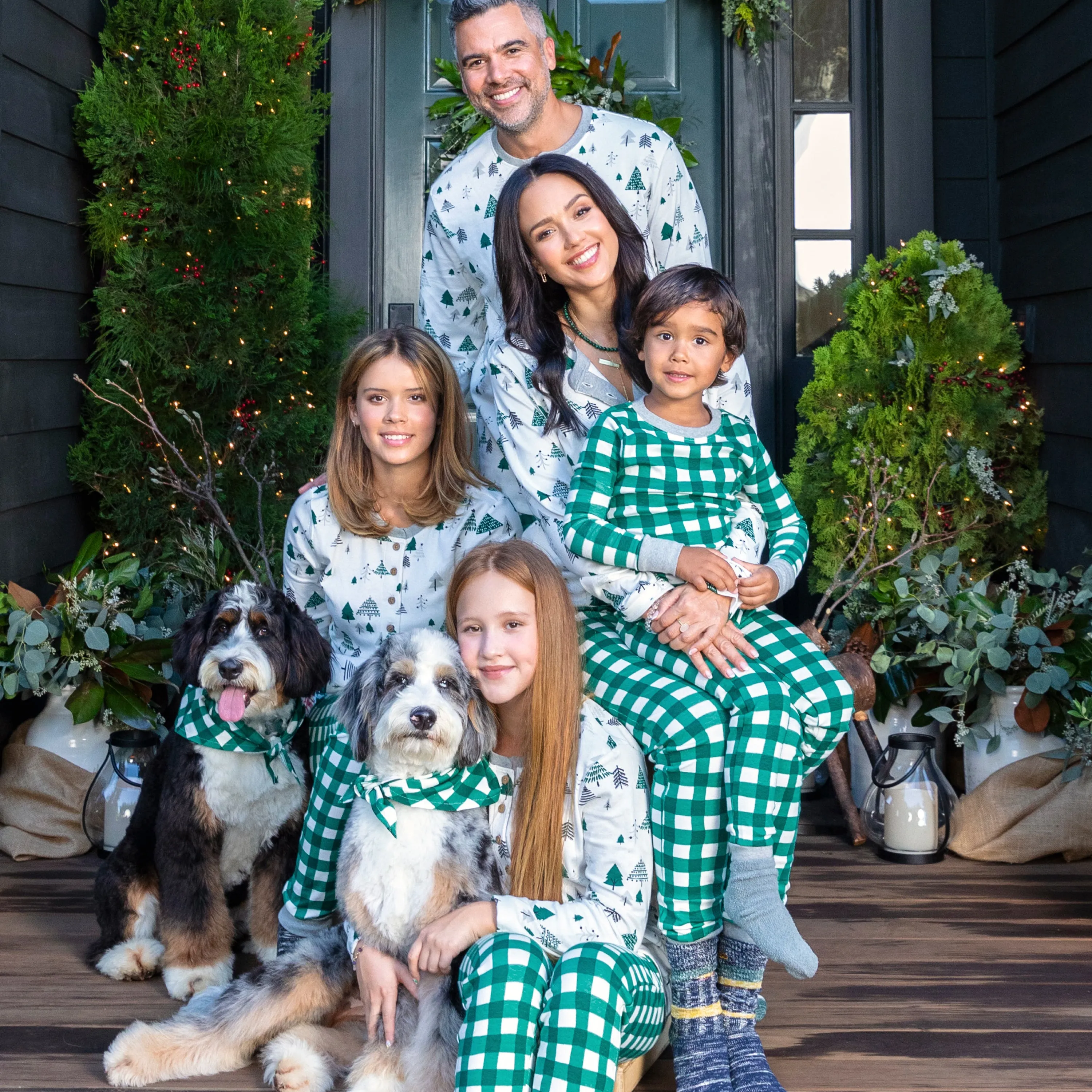 Organic Cotton Holiday Matching Family Pajamas