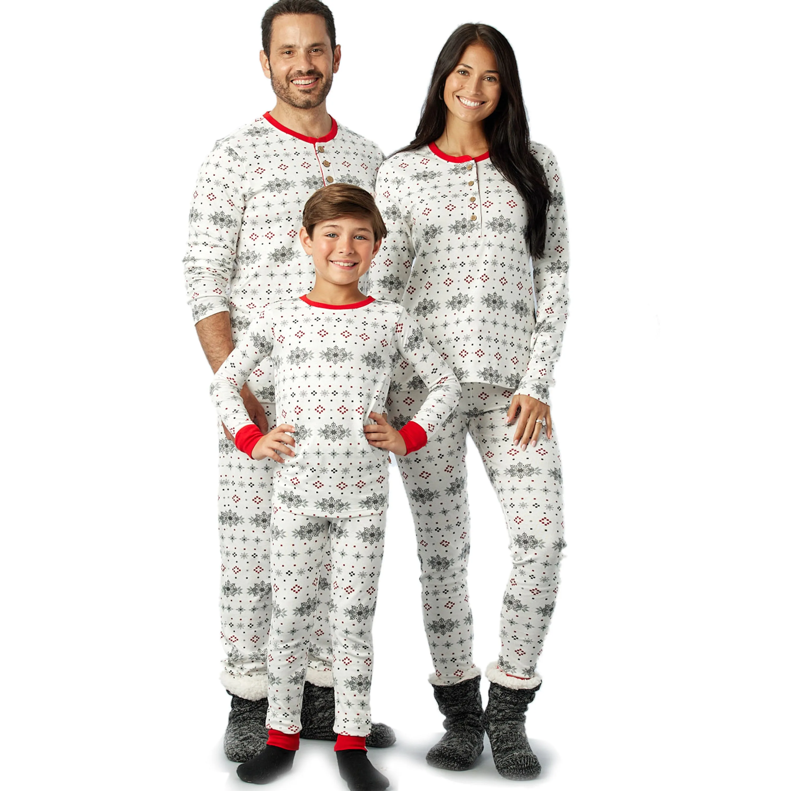 Organic Cotton Holiday Matching Family Pajamas