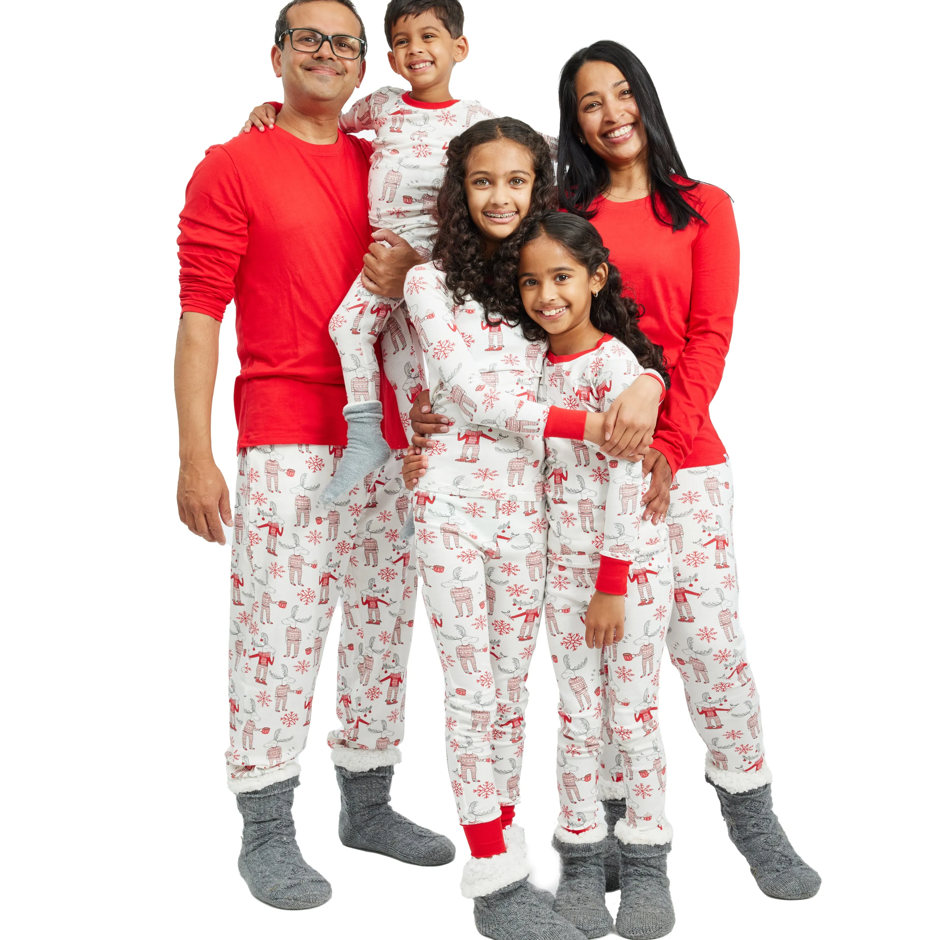 Organic Cotton Holiday Matching Family Pajamas