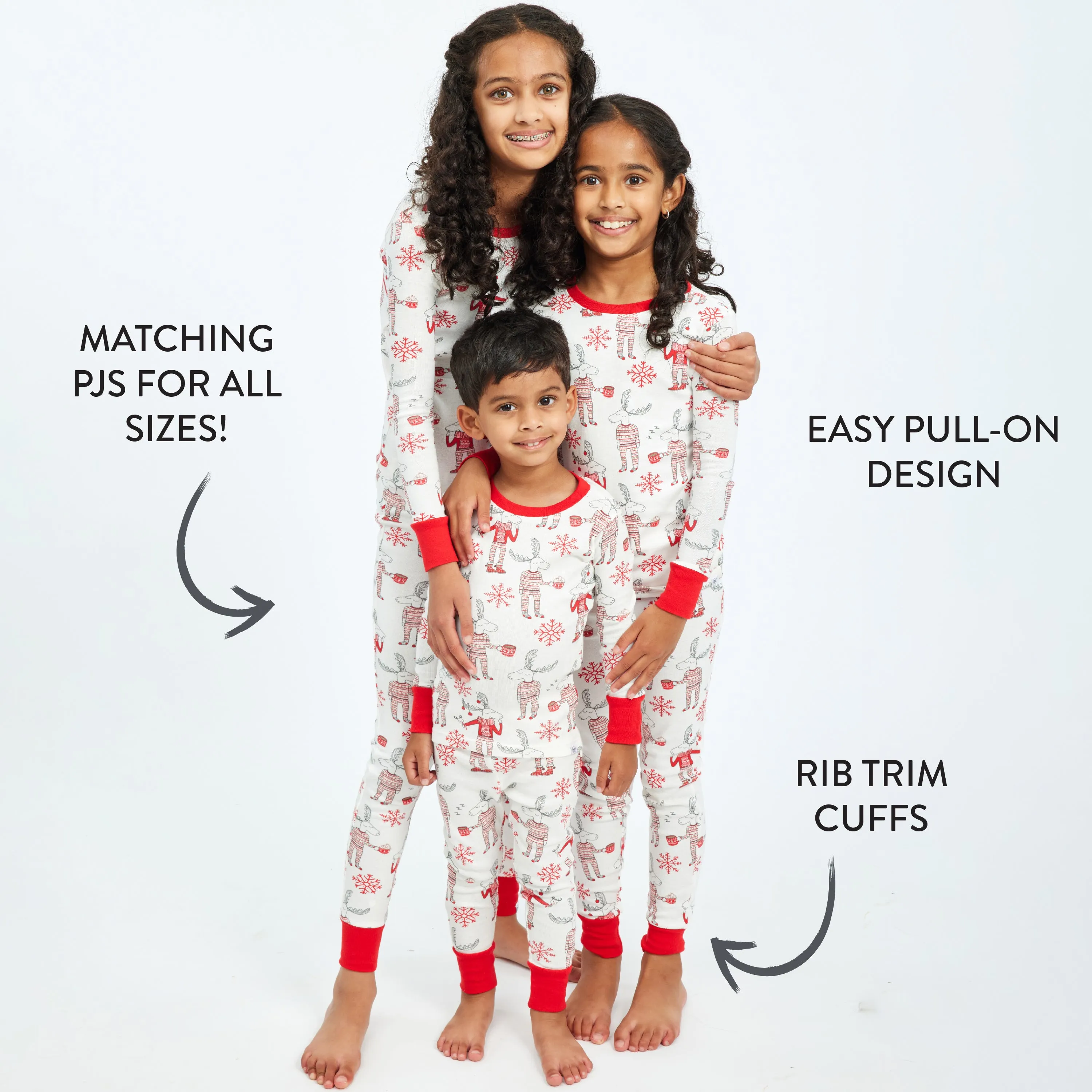 Organic Cotton Holiday Matching Family Pajamas