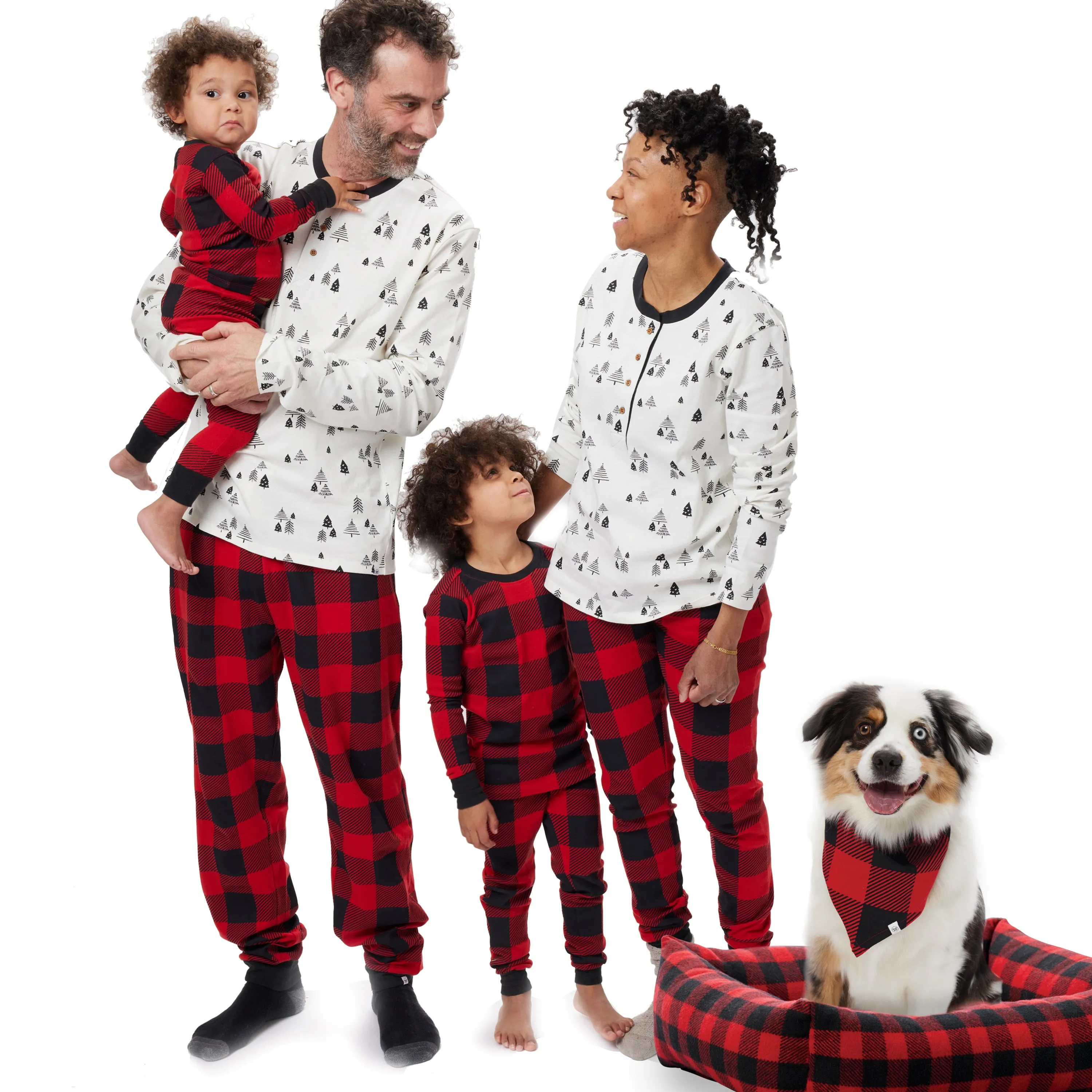 Organic Cotton Holiday Matching Family Pajamas