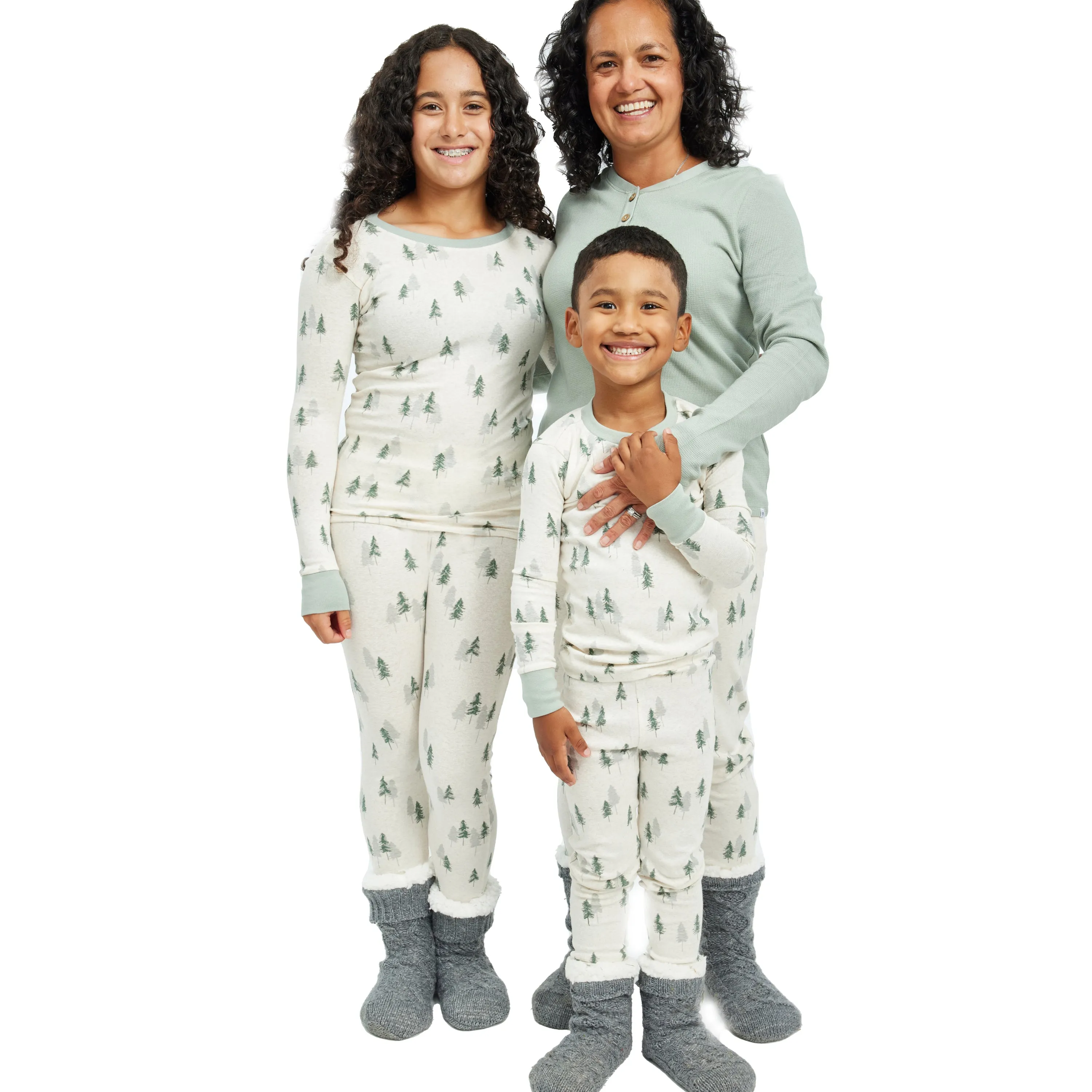 Organic Cotton Holiday Matching Family Pajamas