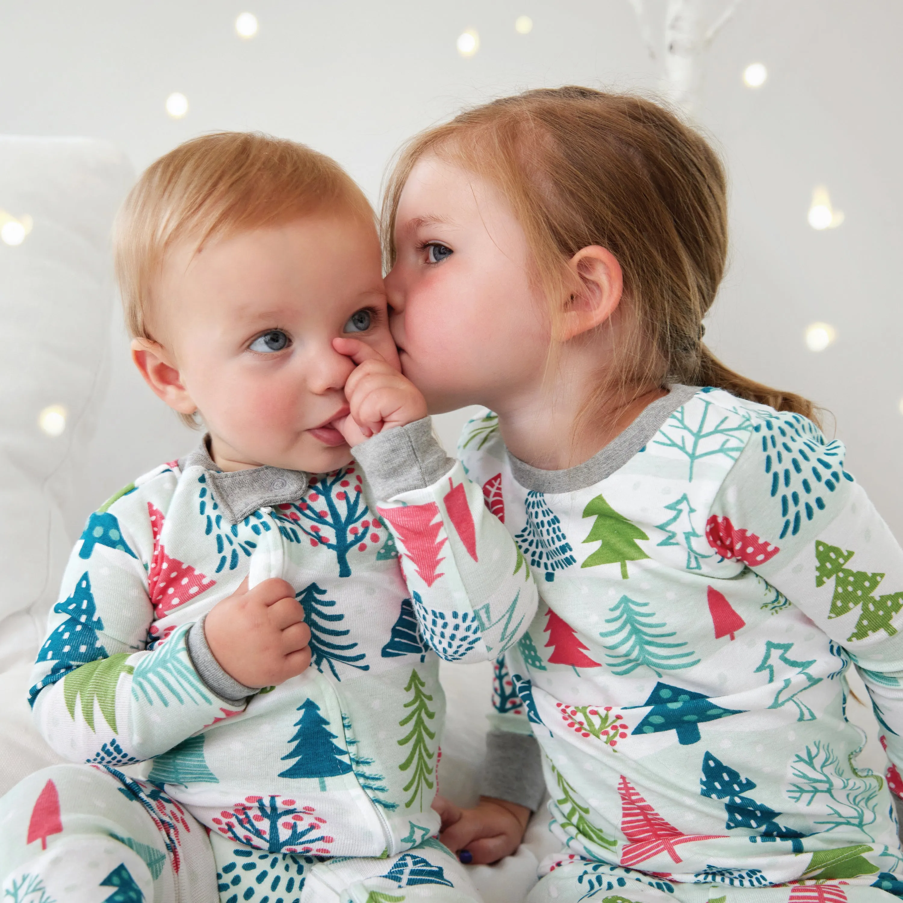 Organic Cotton Holiday Matching Family Pajamas