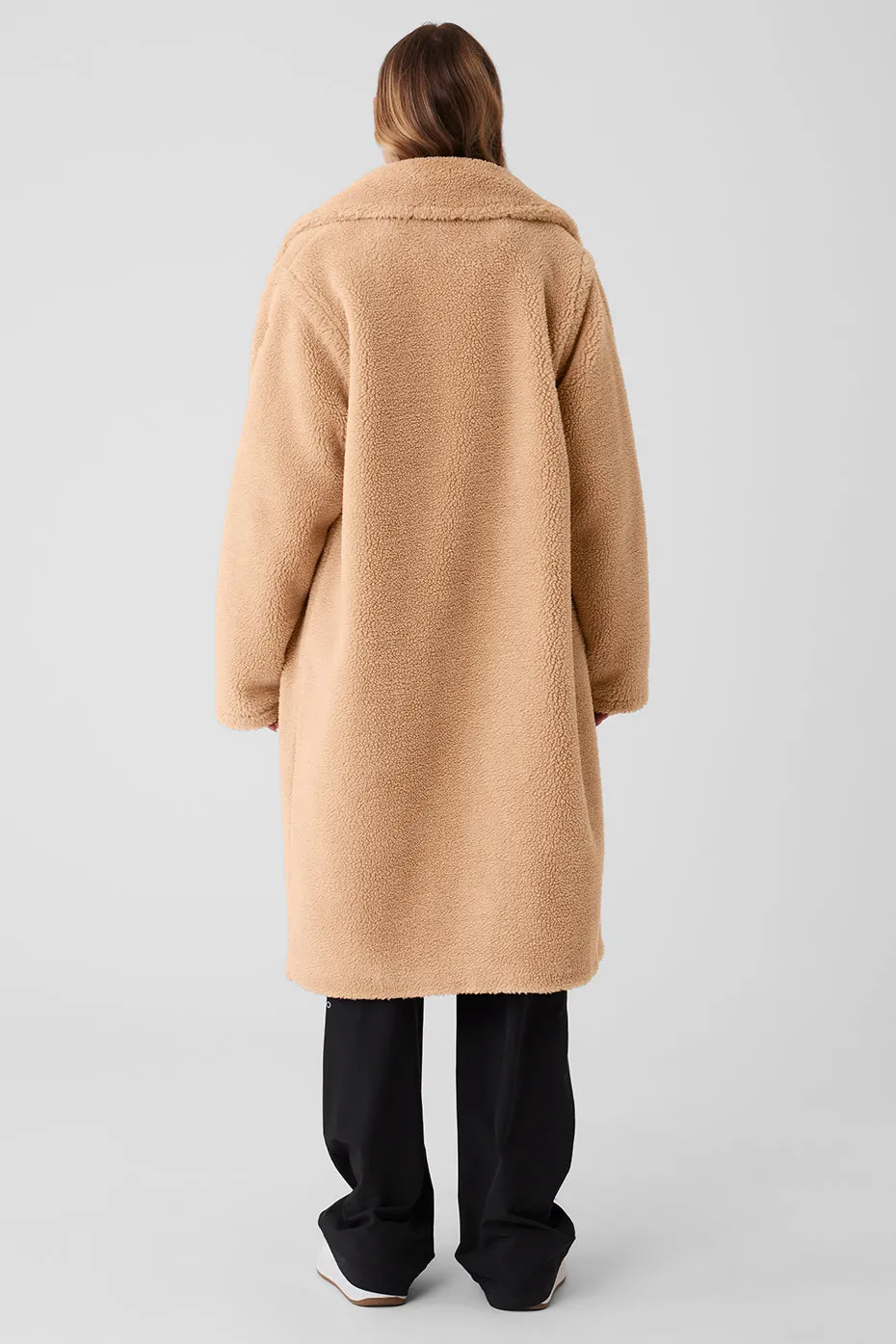 Oversized Sherpa Trench - Camel