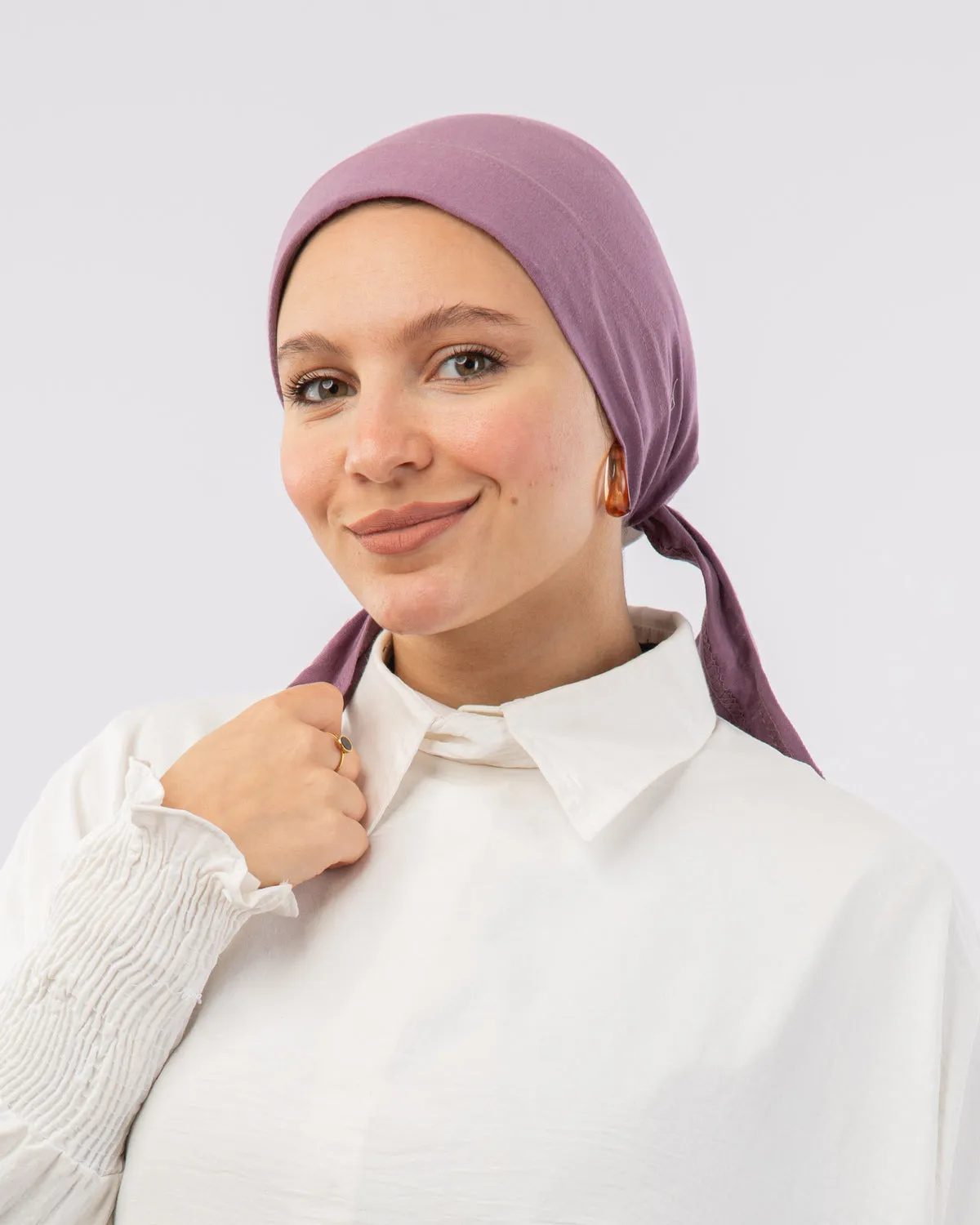 Padded Cotton Bonnet