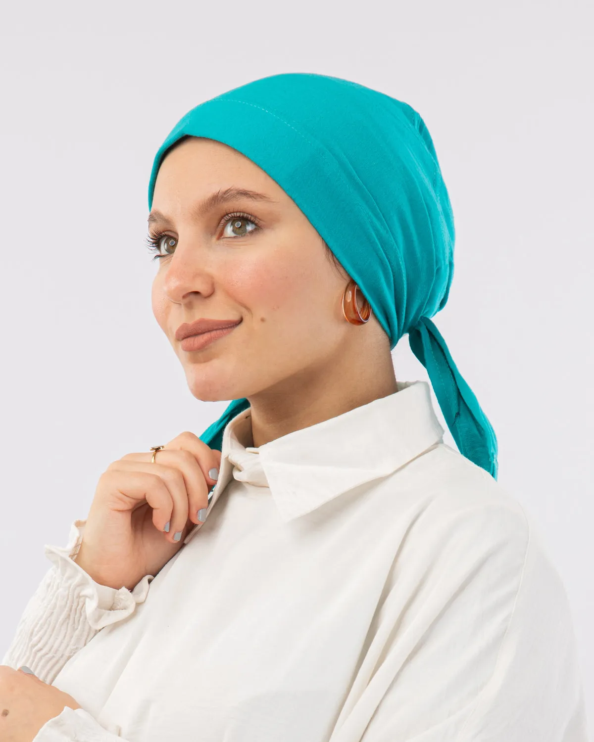 Padded Cotton Bonnet