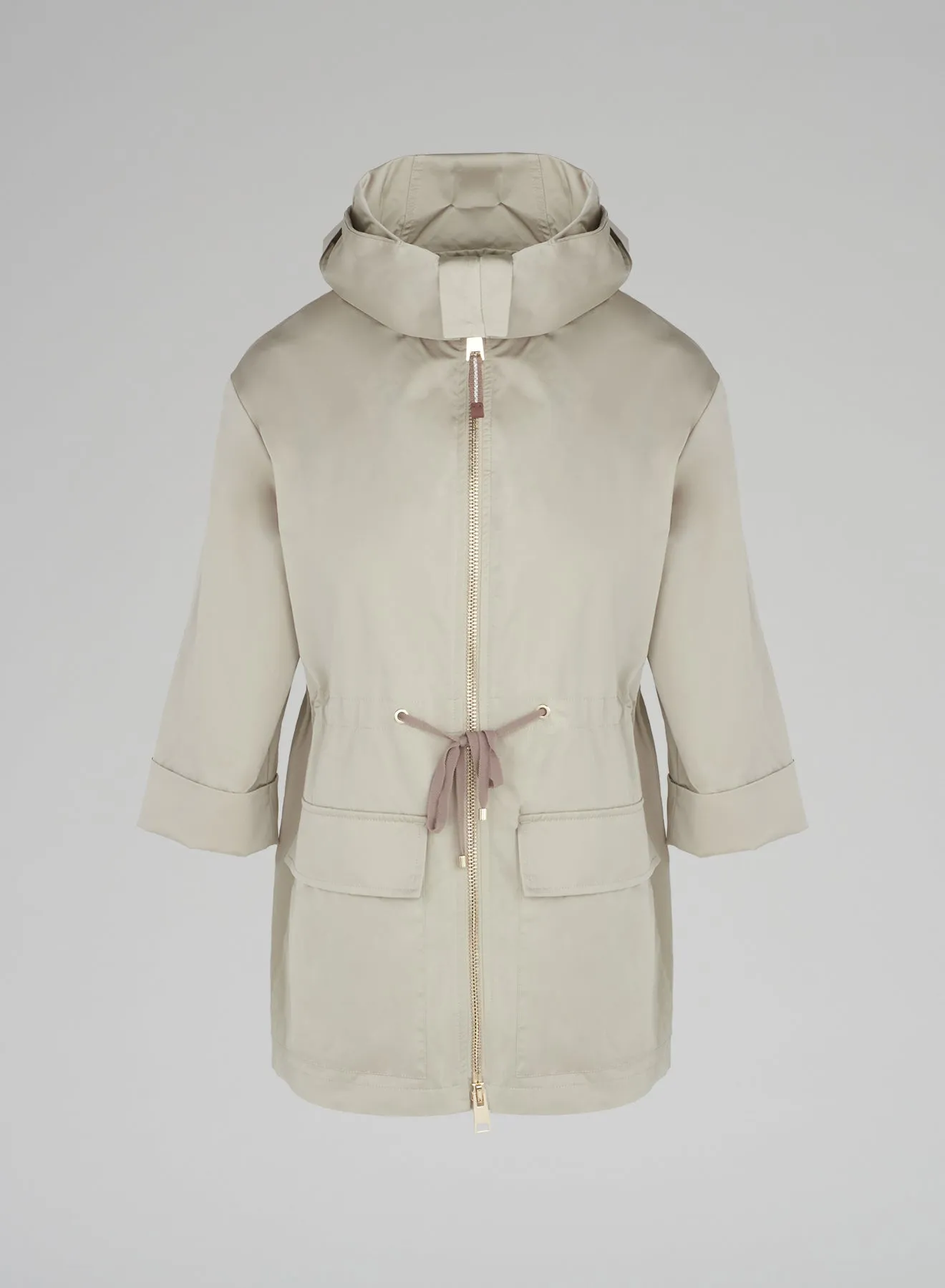 PARKA IN NYLON CON CAPPUCCIO