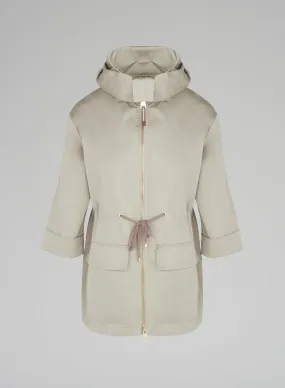 PARKA IN NYLON CON CAPPUCCIO