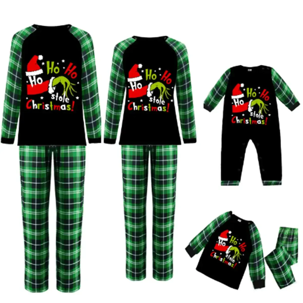 (PRE ORDER) DAD ADULT Family Christmas Grinch Pyj's Pyjamas Jammies sleepwear men’s adult