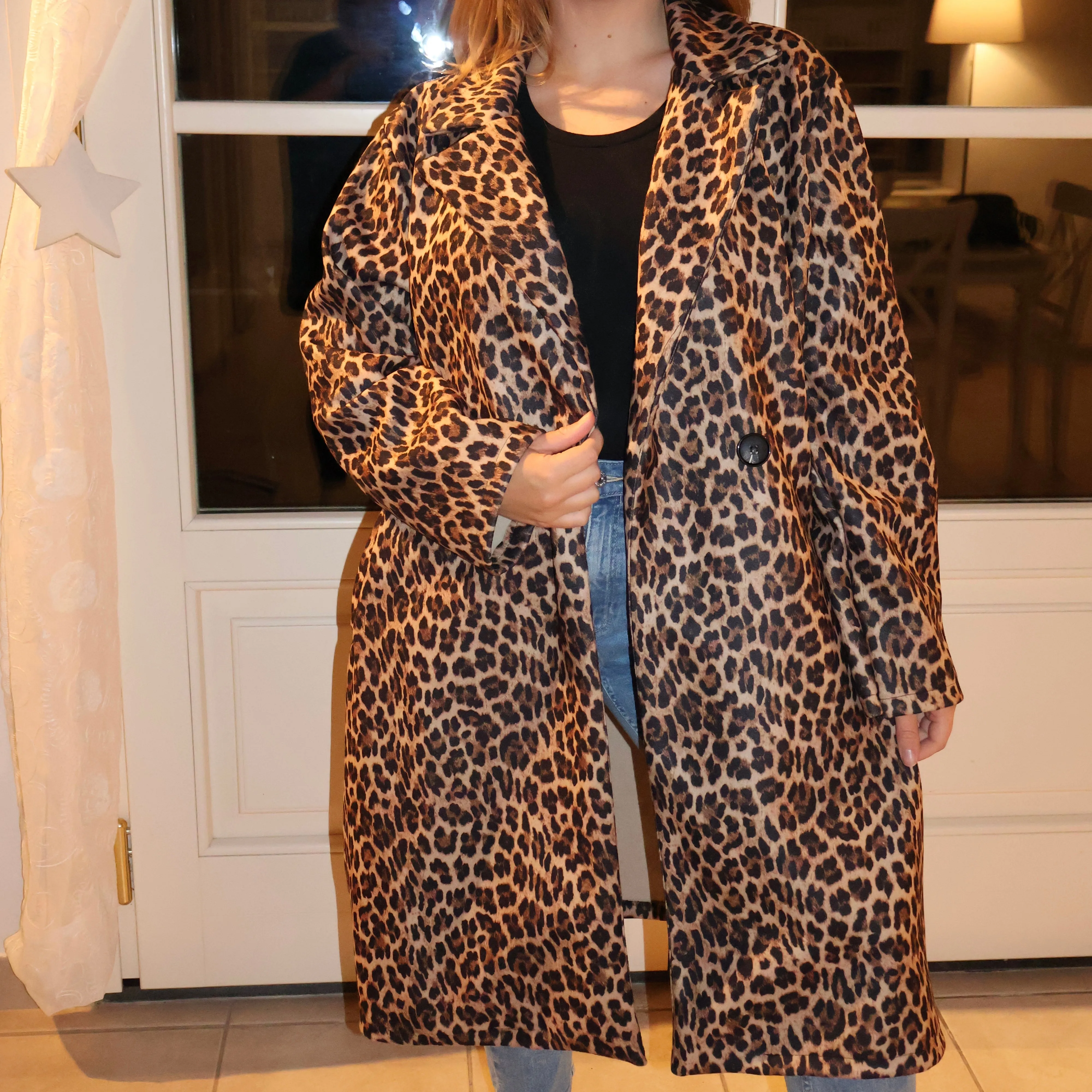 *PRE-ORDER* Leona Leopard Print Coat