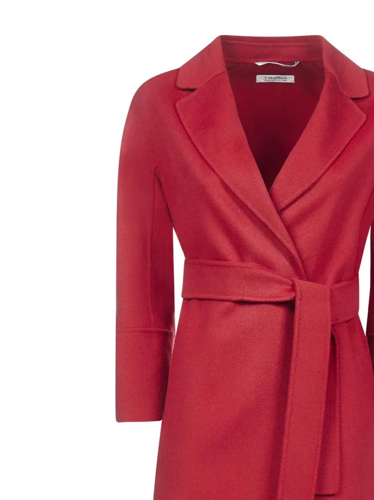 'S Max Mara Arona Belted Short Robe Coat