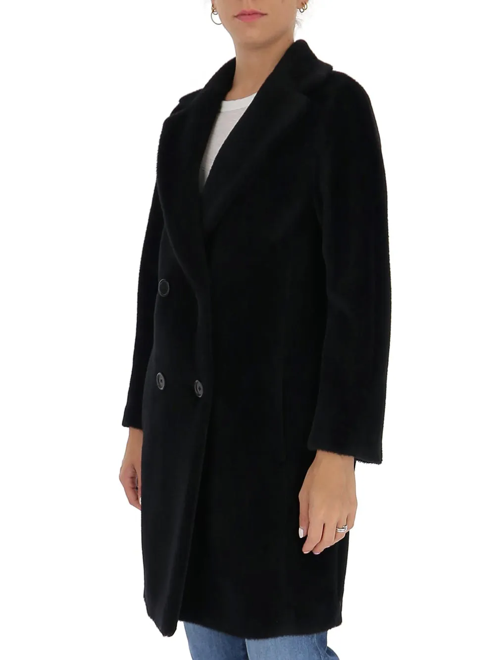 'S Max Mara Double-Breasted Coat