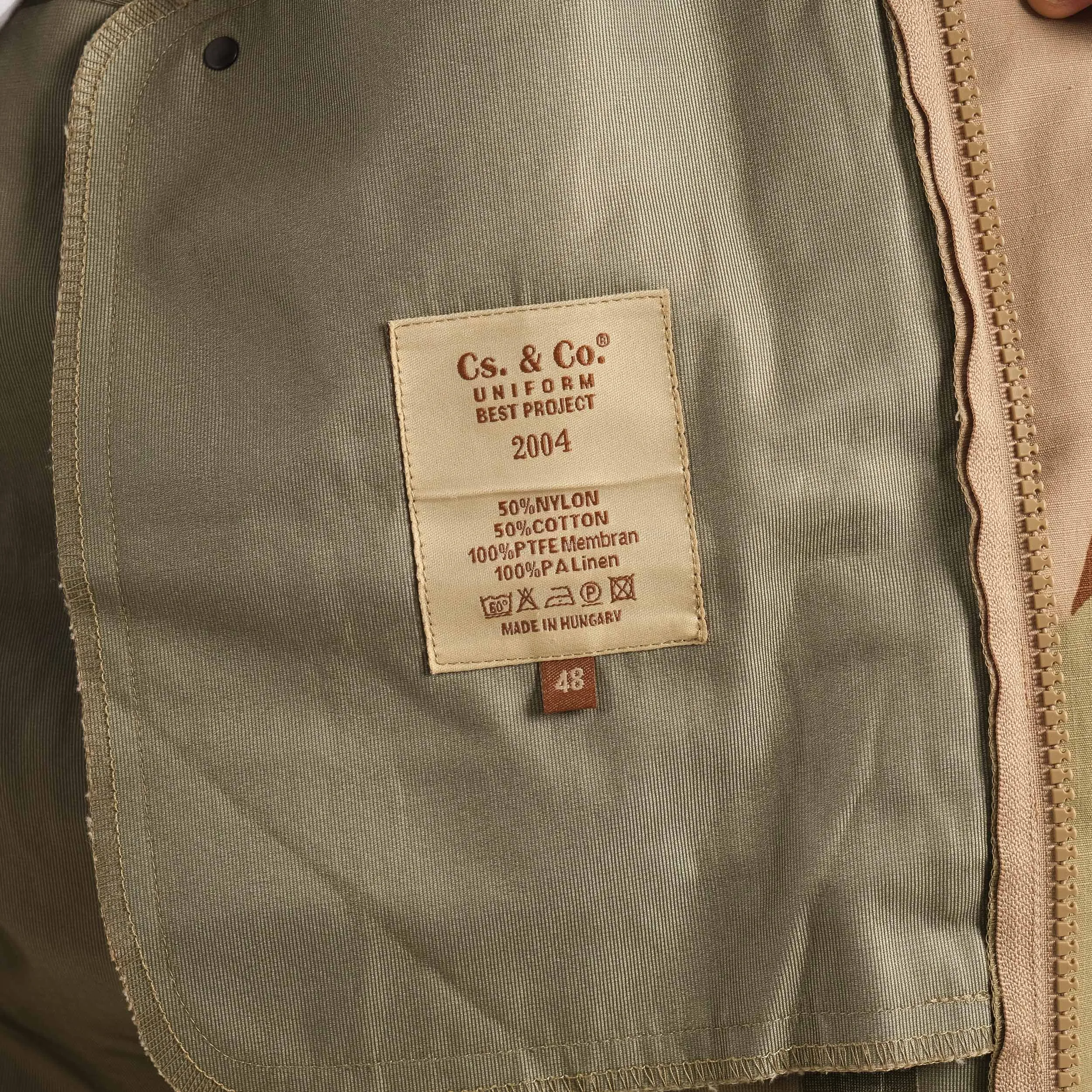 SAND GORETEX PARKA