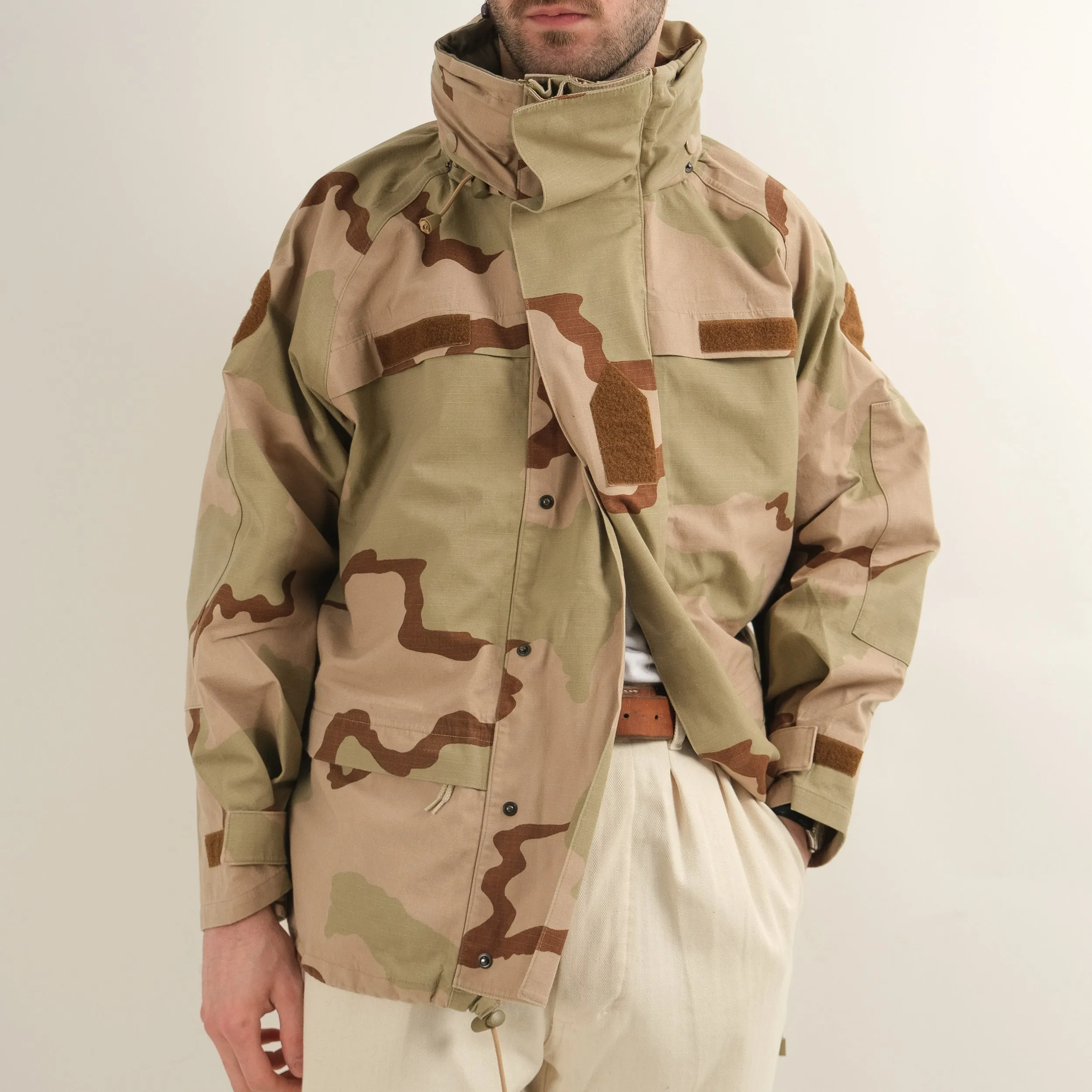 SAND GORETEX PARKA