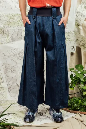 SL24 ADLAI PALAZZO PANTS - DENIM