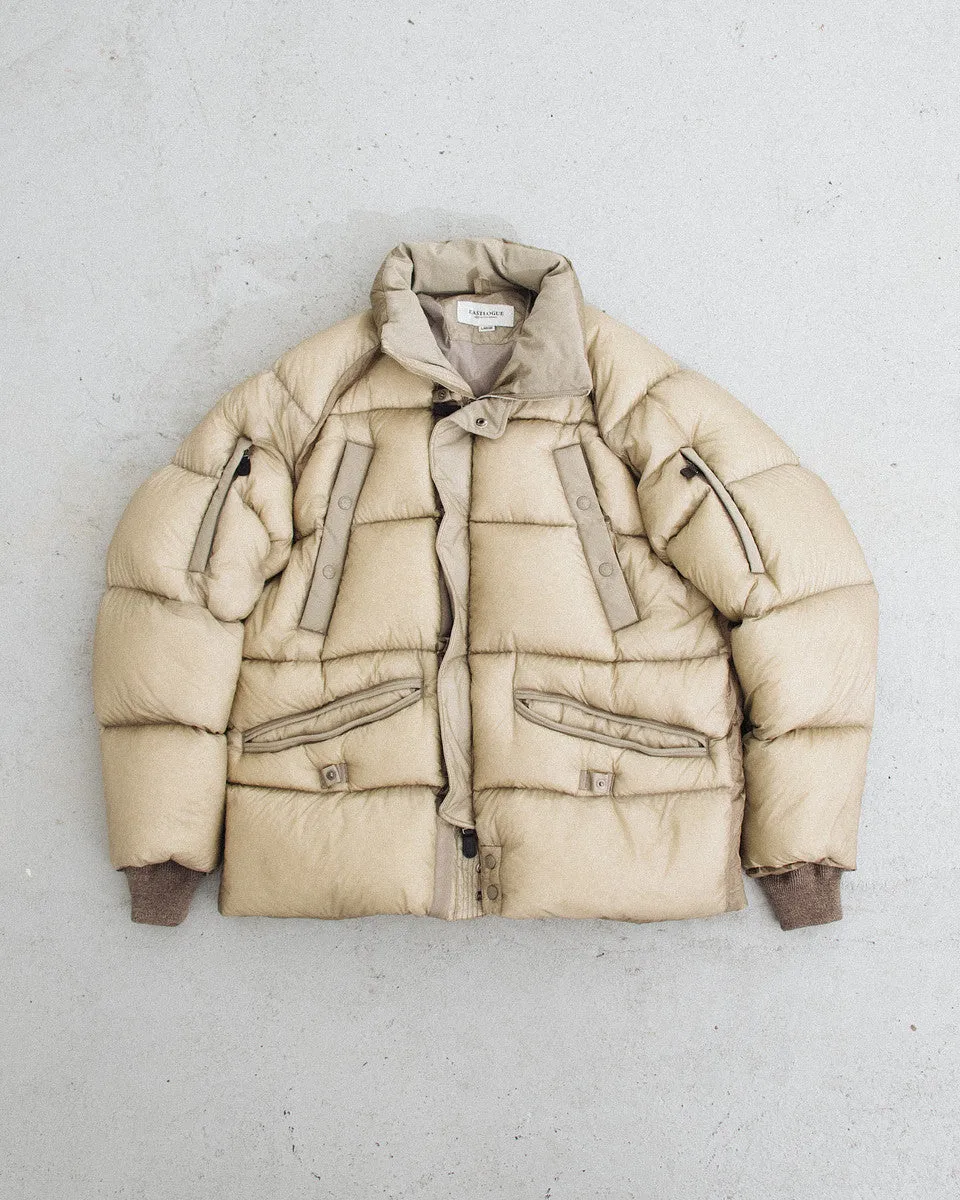 STORM PARKA JACKET - CREAM