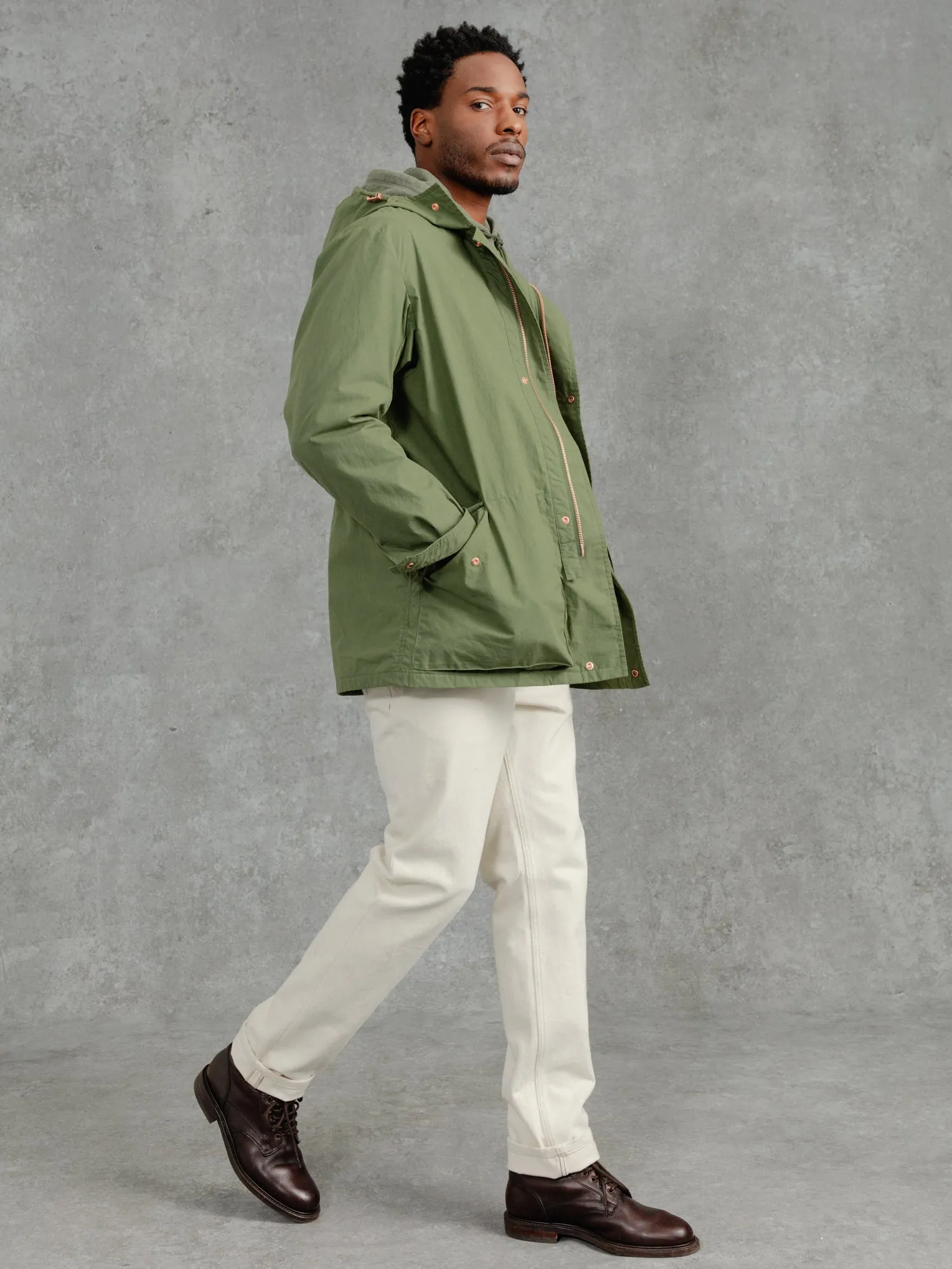 The Portobello Parka - Sage