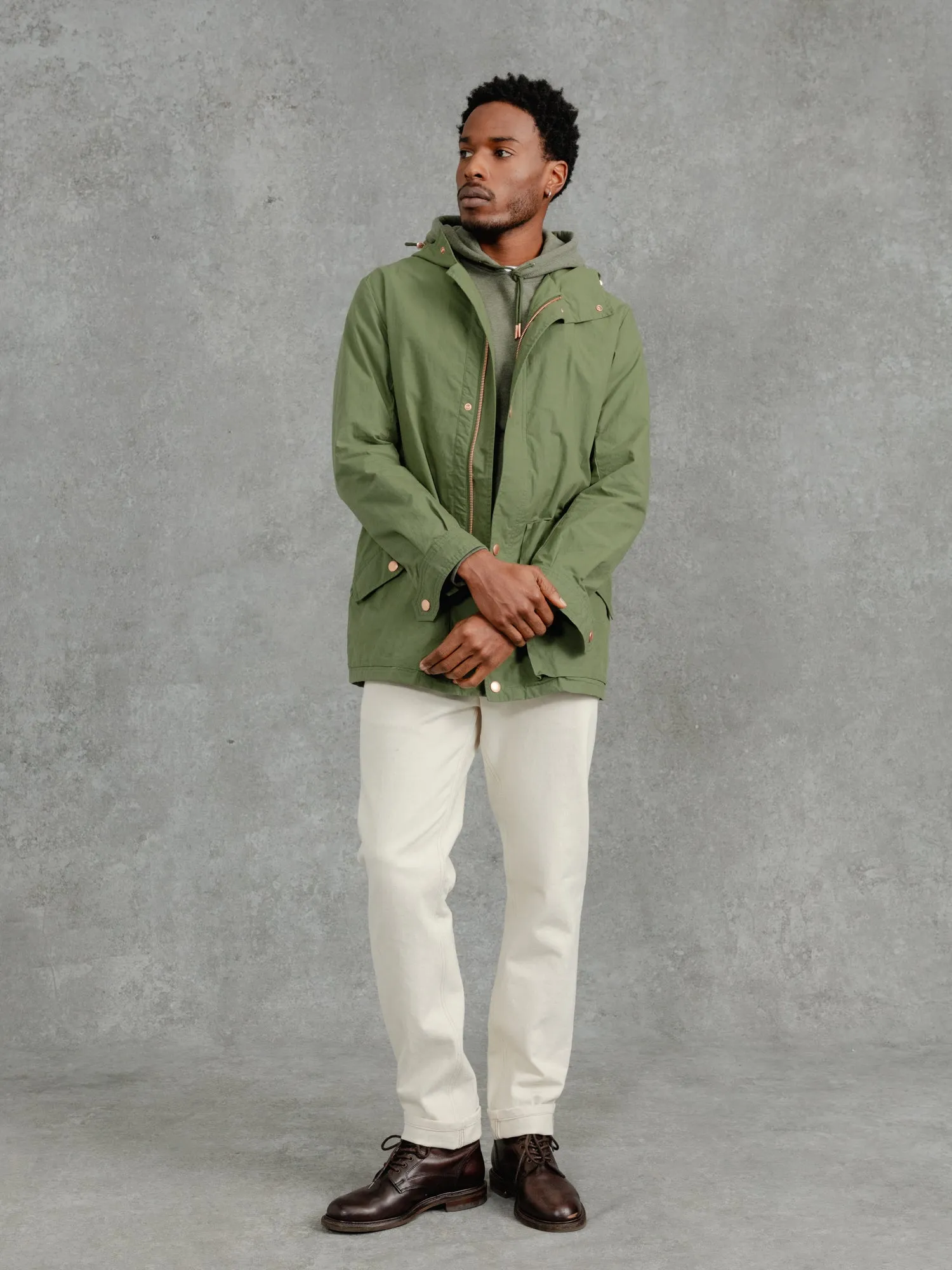 The Portobello Parka - Sage