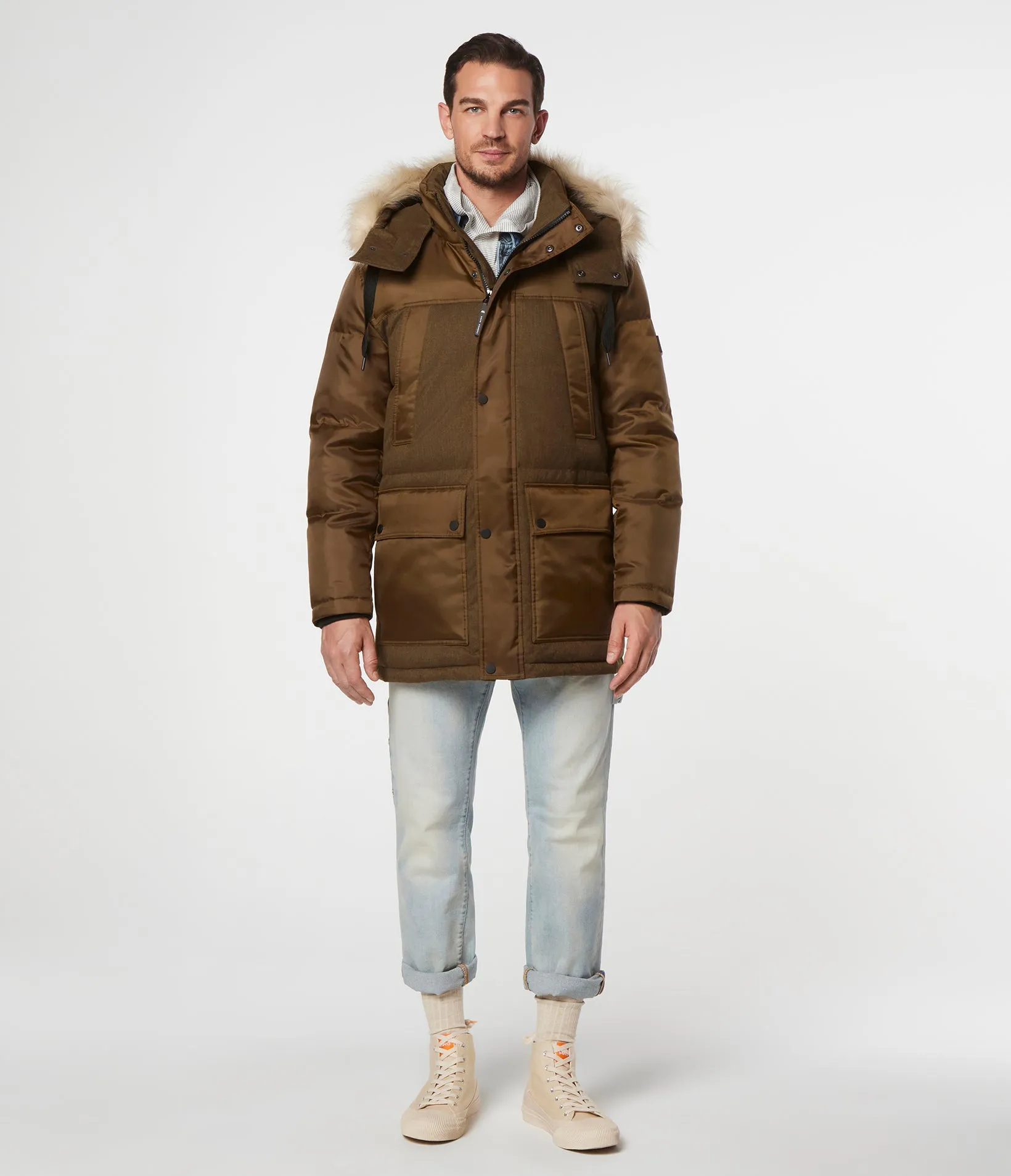 Tripp Removable Faux Fur Hooded Parka