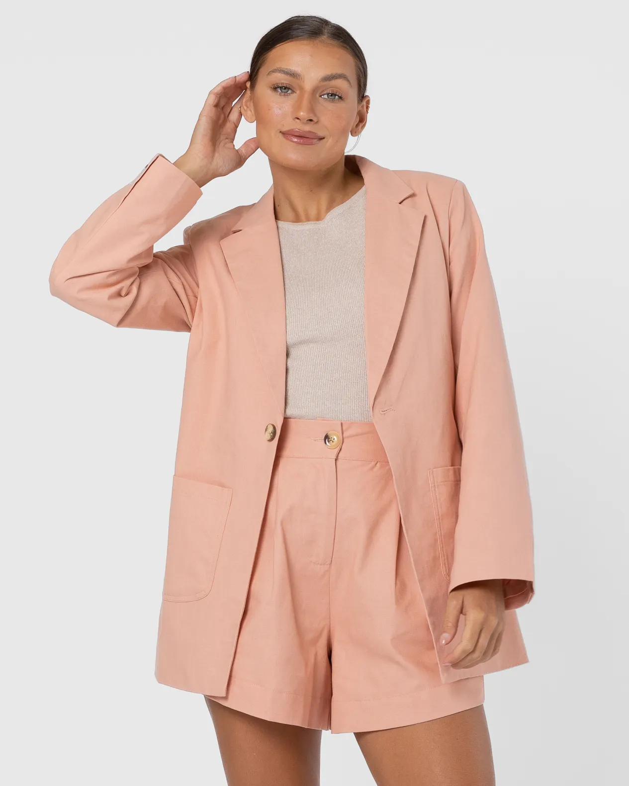 WAREHOUSE SALE | Opal Blazer | Dusty