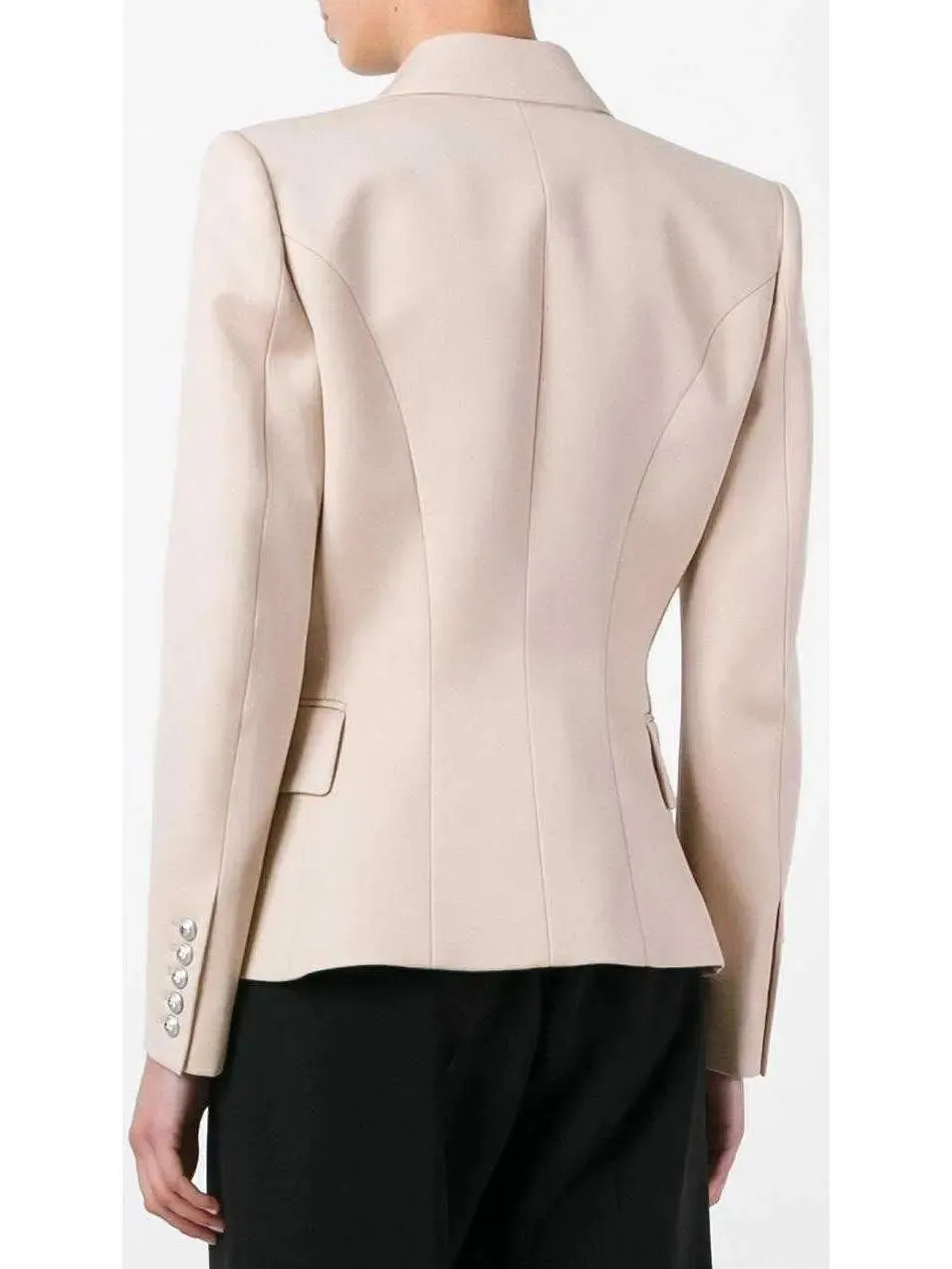 Women’s Double-Breasted Blazer, Pink